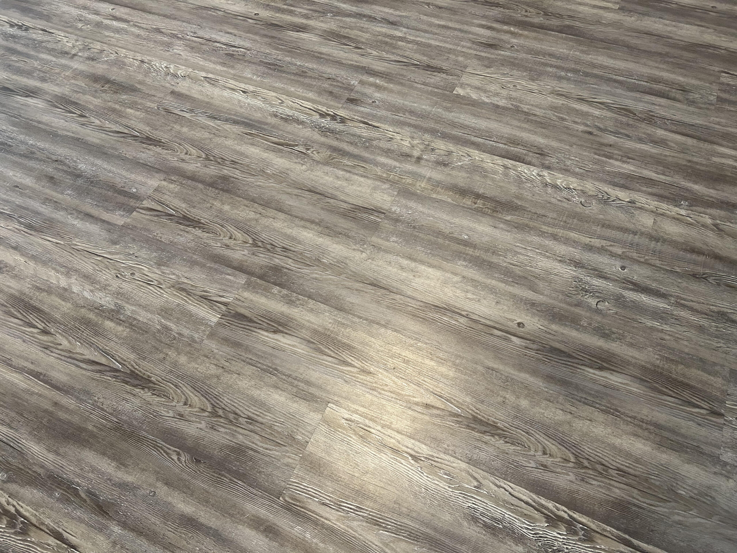 luxury vinyl plank installation